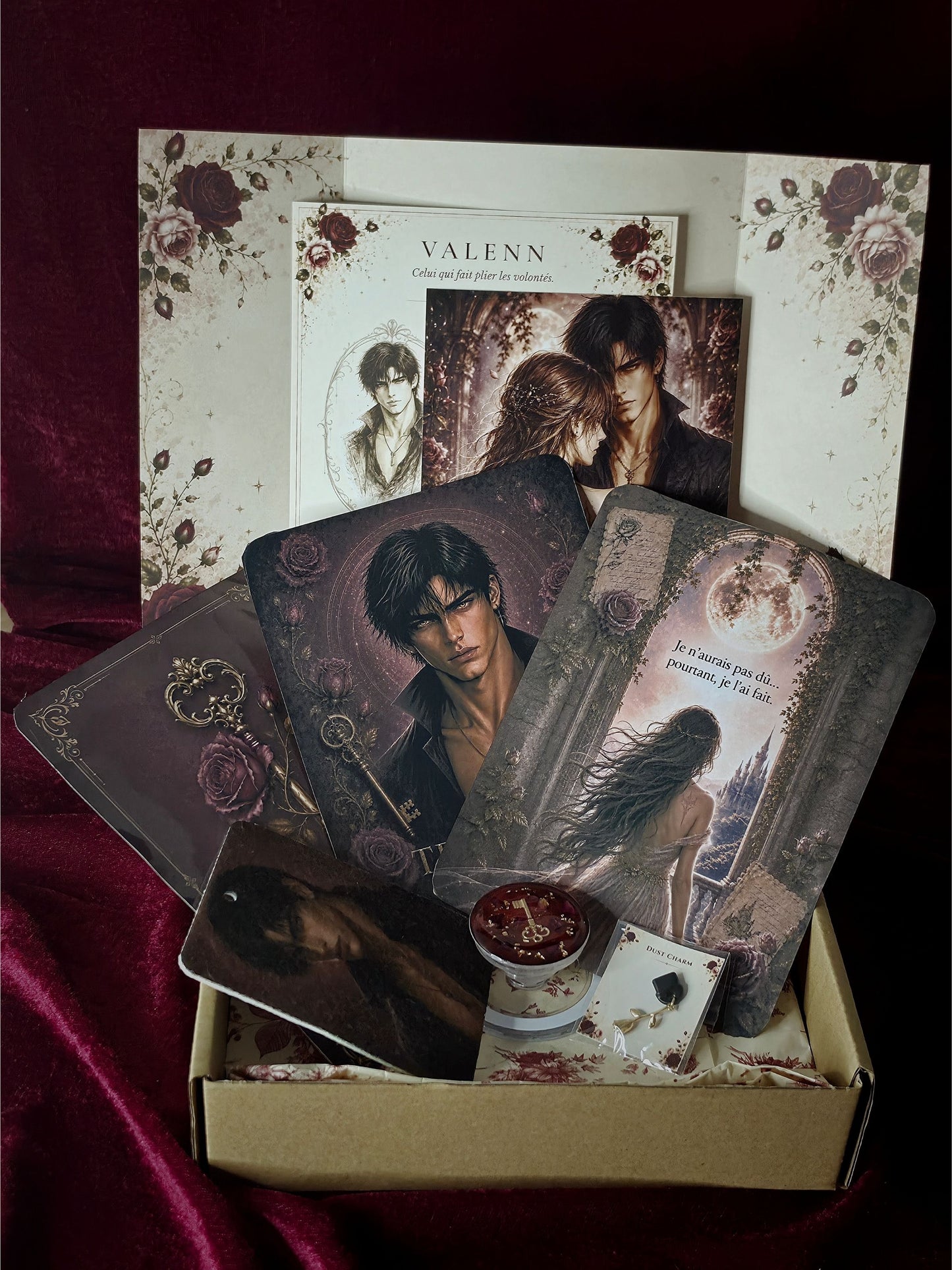 PRÉCOMMANDE Box TENTATION | Accessoires pour liseuse "Romantasy"
