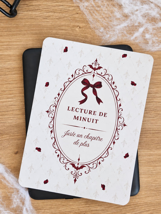 Insert Halloween de Minuit - Lecture de minuit