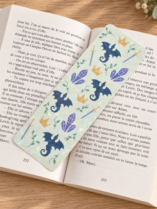 Marque-page Holographique Le Pacte du Dragon